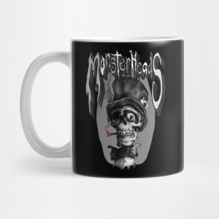 Scull with Top Hat Mug